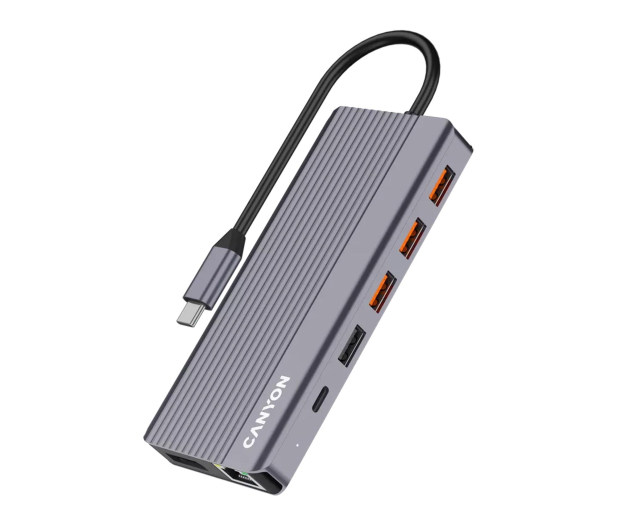 CANYON HUB DS-16 13 w 1 4k USB-C Szary - 1348470 - zdjęcie 2